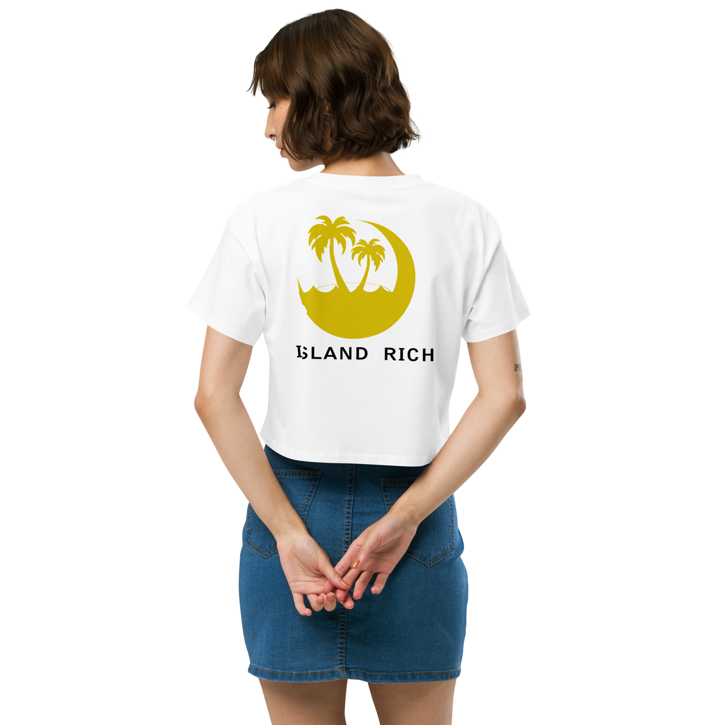 Women’s island rich crop top