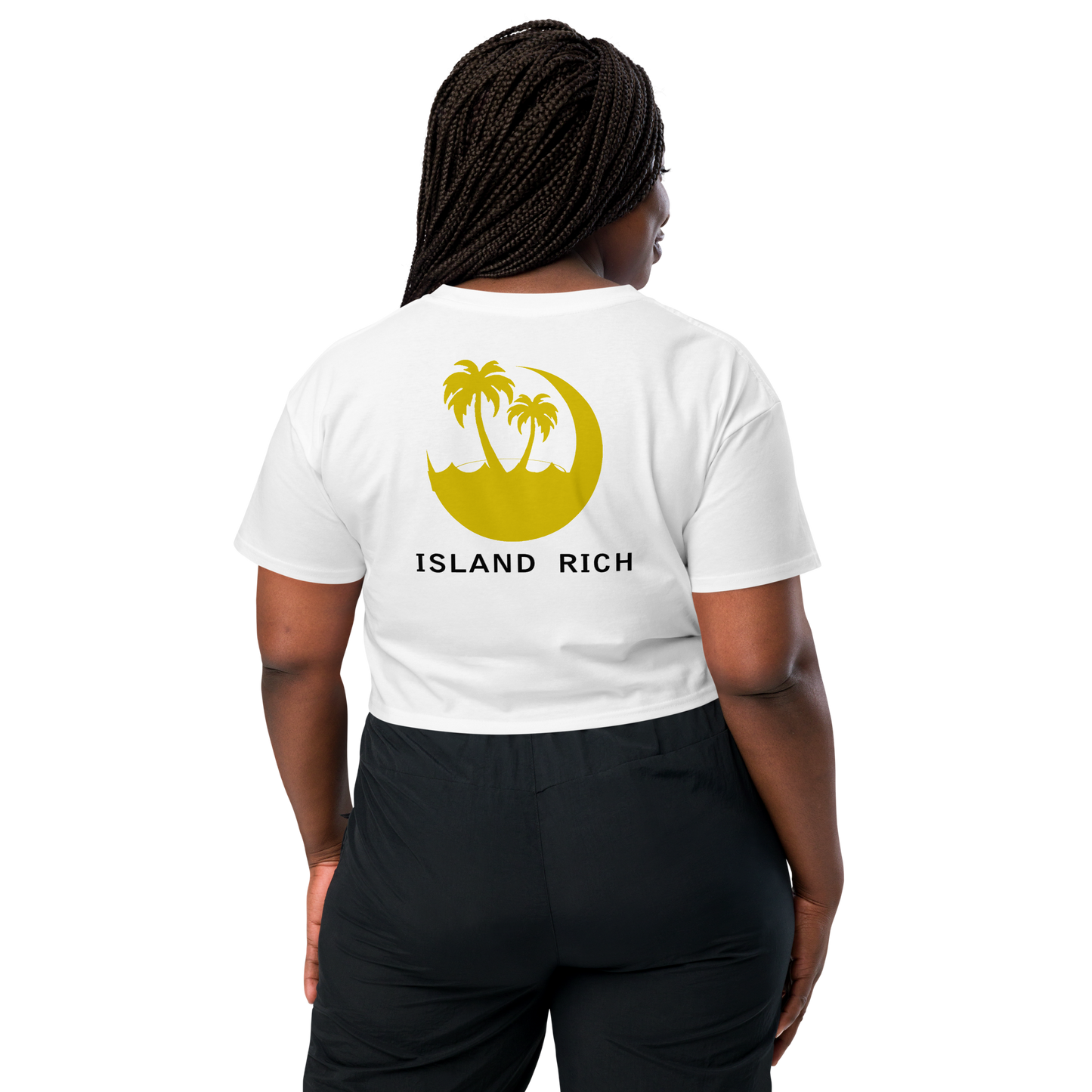 Women’s island rich crop top