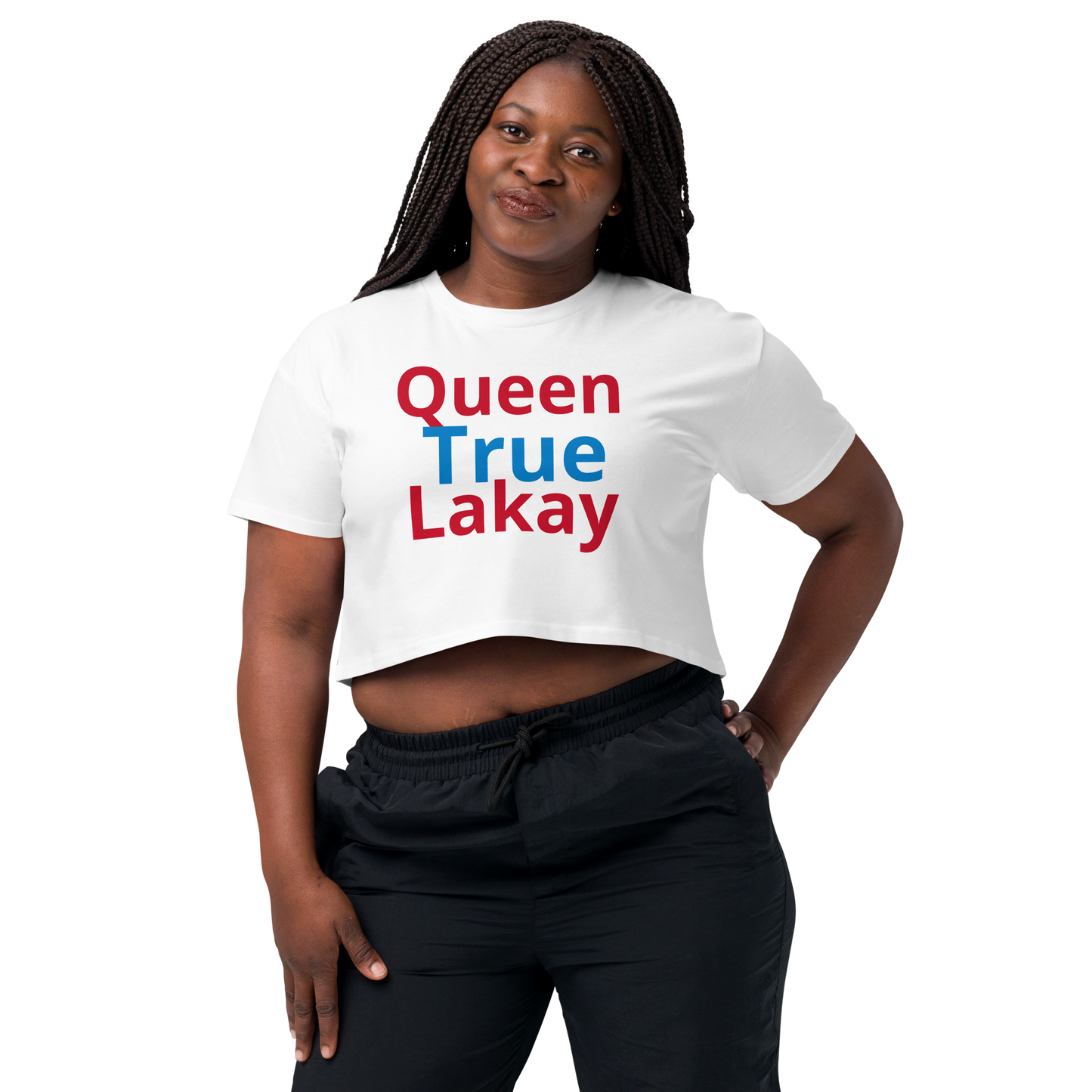Women’s Queen true lakay crop top