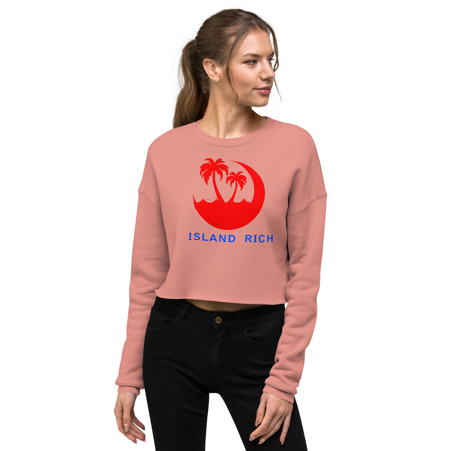 Island rich Crop Sweatshirt