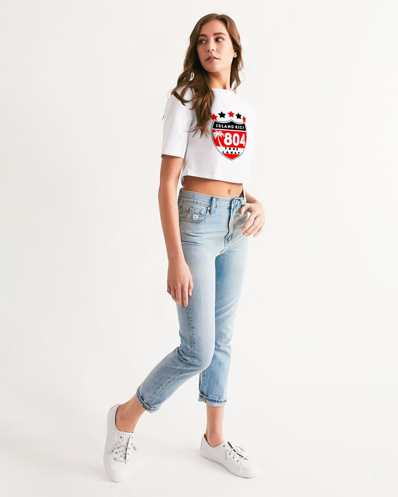 islandrichvibe Women's Cropped Tee