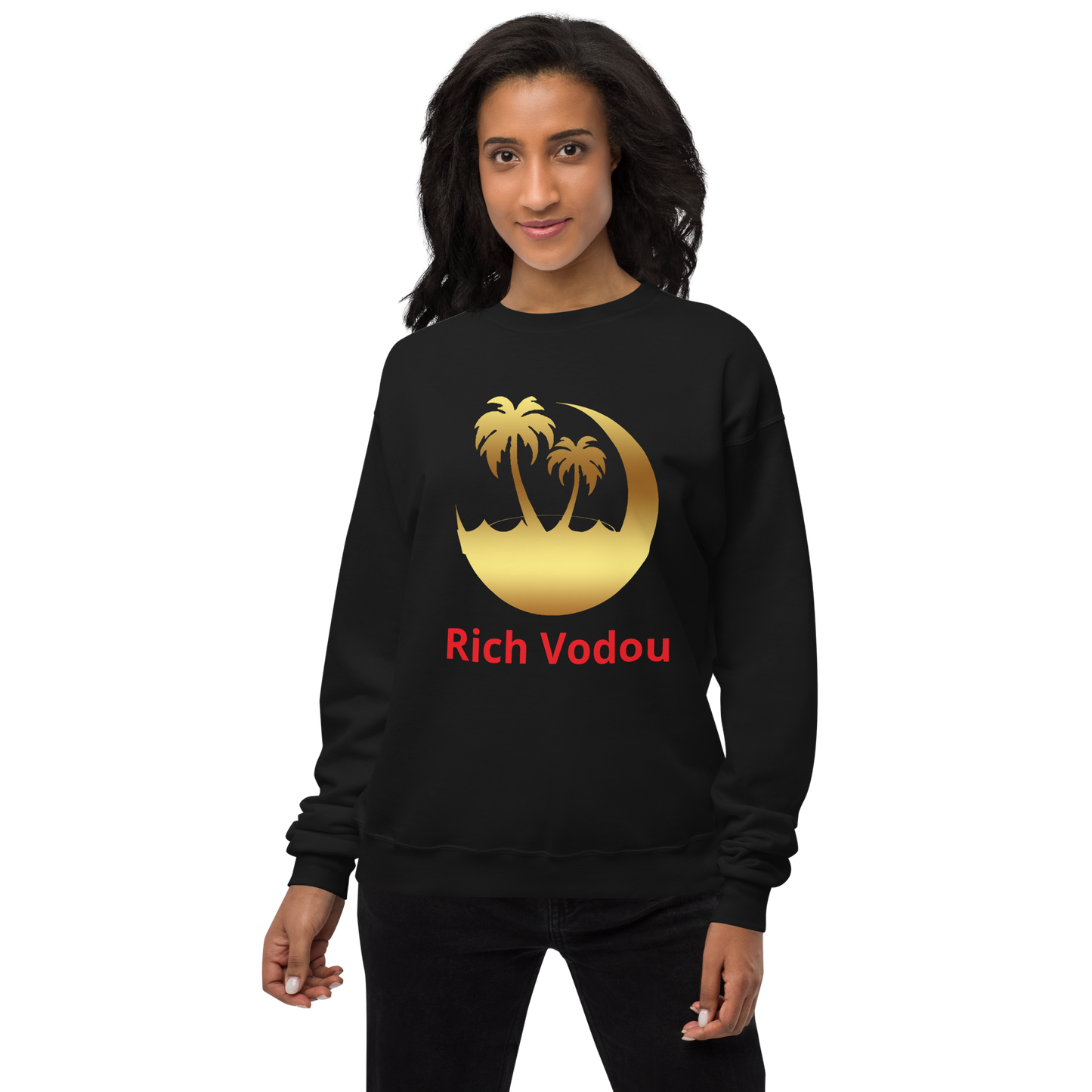 Rich Vodou Unisex fleece sweatshirt
